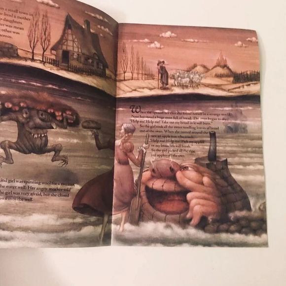 Vtg 1993 Mother Holle  Book Charlotte Dorn illustrated Peter Becker - Picture 9 of 16